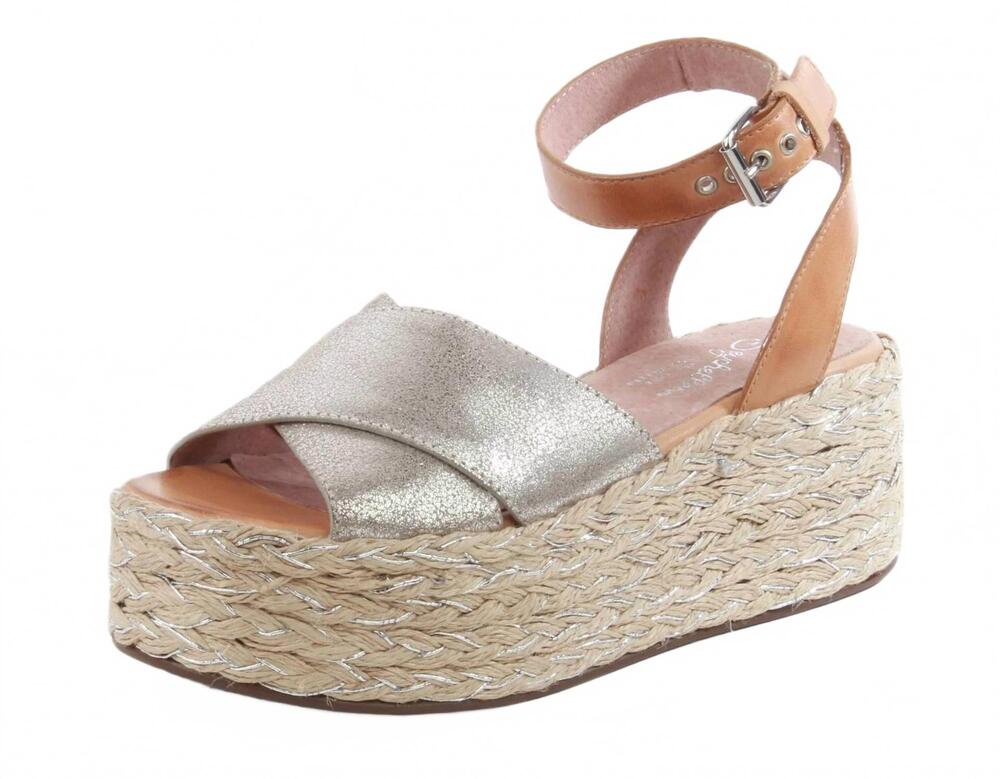 NEW SEYCHELLES women's much publicized wedge sandal in beige